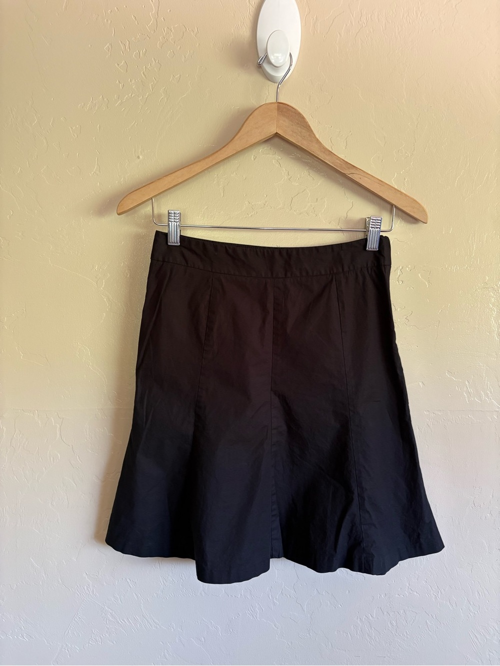 Y2K 2000s Vintage Forever 21 Pleated Black Knee Length Mini Skirt Size XS